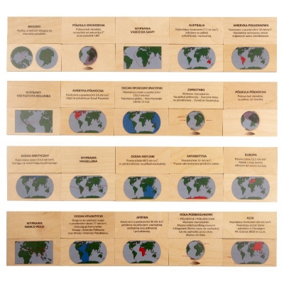 GEOGRAFICZNE MEMORY LĄDY I OCEANY NA ZIEMI (GEO387)