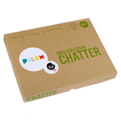 ENGLISH EATER - CHATTER  - DREWNIANA GRA EDUKACYJNA (JOB047)