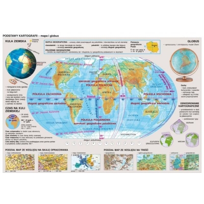 MAPA - PODSTAWY KARTOGRAFII  DWUSTRONNA (GEO343)