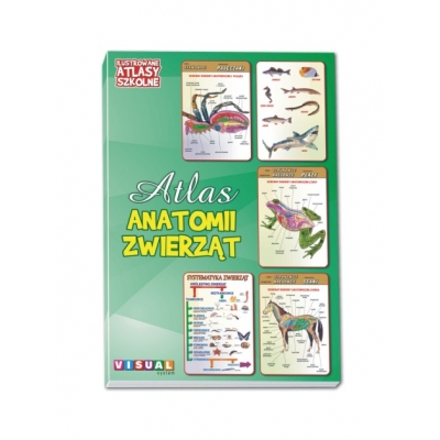 ILUSTROWANY ATLAS SZKOLNY ANATOMII ZWIERZĄT (KSI0029)