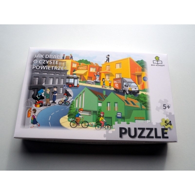 JAK DBAĆ O CZYSTE POWIETRZE? PUZZLE (ZAB 374)