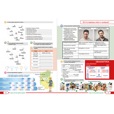 Polski jest COOL A1/część iI. Książka studenta i ćwiczenia + nagrania online (MP3) Nowa edycja 2023