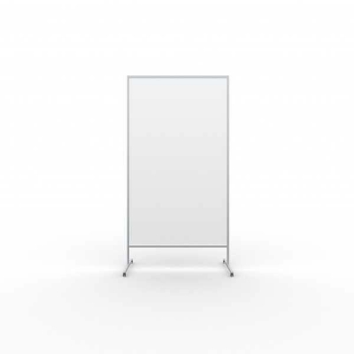 TABLICA EKSPOZYCYJNA MAGNETYCZNO-SUCHOŚCIERALNA WYM: 80x120 /190 NA KÓŁKACH (TGR002-2)