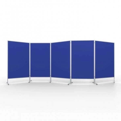 TABLICA EKSPOZYCYJNA TEKSTYLNA MAXI WYM: 120x160 /190 NA KÓŁKACH (TGR004)