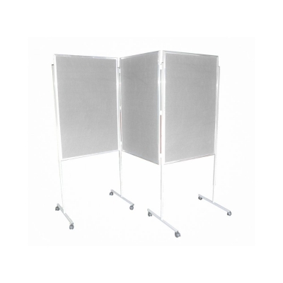 TABLICA EKSPOZYCYJNA MAGNETYCZNO-SUCHOŚCIERALNA WYM: 80x120 /190 NA KÓŁKACH (TGR002-2)