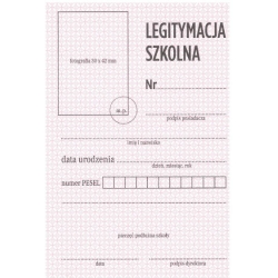 LEGITYMACJA SZKOLNA MEN-I /1 (MEN054)