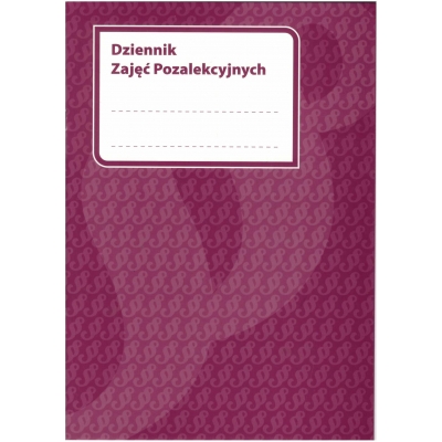 DZIENNIK ZAJEĆ POZALEKCYJNYCH MEN-DZP (MEN164)