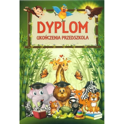 DYPLOM UKOŃCZENIA PRZEDSZKOLA SKŁADANY B245 (DYP088)