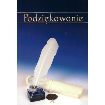 PODZIĘKOWANIE B5 SKŁADANE (DYP084)