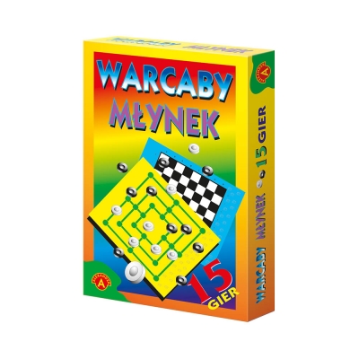 WARCABY MŁYNEK - GRY STRATEGICZNE (ALE009)