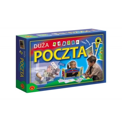 DUŻA POCZTA - ZABAWKA EDUKACYJNA (ALE028)