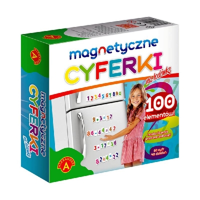 CYFERKI MAGNETYCZNE NA LODÓWKĘ (ALE278)