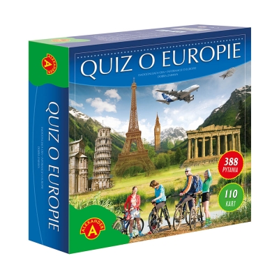 QUIZ O EUROPIE - GRA EDUKACYJNA (ALE231)