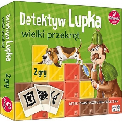 DETEKTYW LUPKA. WIELKI PRZĘKRĘT - GRA LOGICZNA (GRA0241)