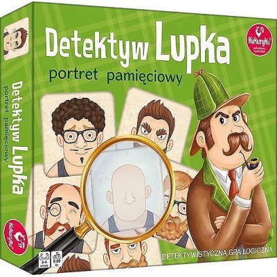 DETEKTYW LUPKA. PORTRET PAMIĘCIOWY - GRA LOGICZNA (GRA0240)