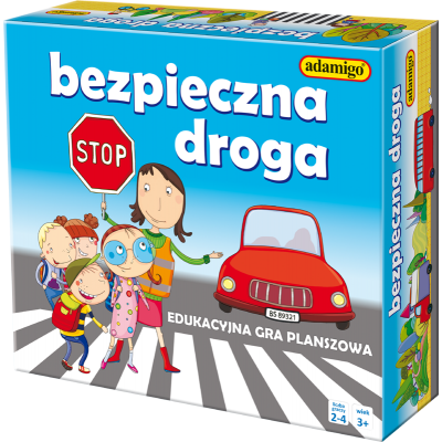 BEZPIECZNA DROGA - GRA EDUKACYJNA (ZAB354)