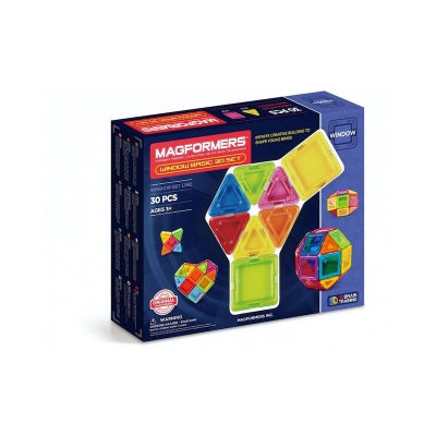 MAGFORMERS - MAGNETYCZNE KLOCKI EDUKACYJNE ZESTAW 30 ELEM.