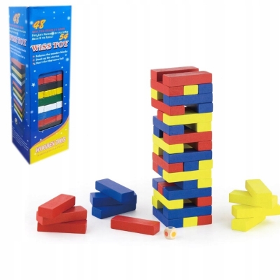 JENGA KOLOROWA MINI (ZAB 366)