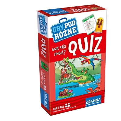 GDZIE RAKI ZIMUJĄ - QUIZ EDUKACYJNY (GRA0287)