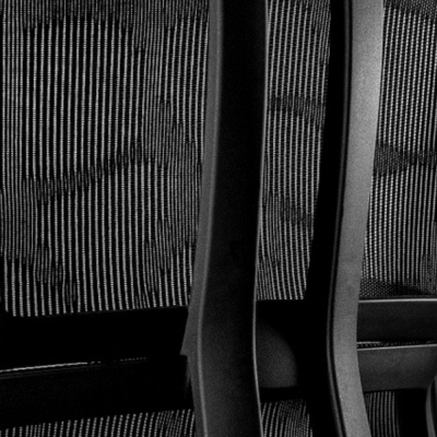 FOTEL OBROTOWY DEAL SIATKA/TKANINA KOLOR CZARNY (FOT034)