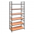 REGAŁ BIBLIOTECZNY 500 MM Z PRĘTAMI (REG074)
