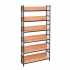 REGAŁ BIBLIOTECZNY 270 MM Z PRĘTAMI (REG004)