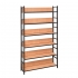 REGAŁ BIBLIOTECZNY 320 MM Z PRĘTAMI (REG025)