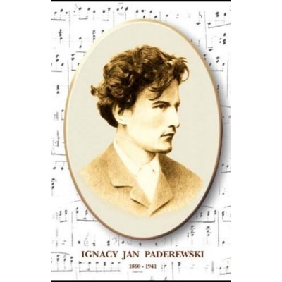 PLANSZA IGNACY JAN PADEREWSKI (MUZ016)