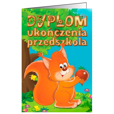 DYPLOM UKOŃCZENIA PRZEDSZKOLA B175 (DYP008)