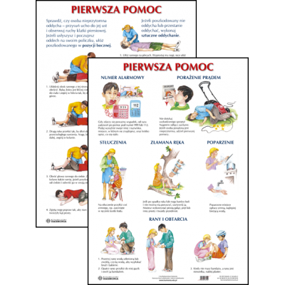 PIERWSZA POMOC PLANSZA DWUSTRONNA (PLA364)