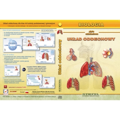 UKŁAD ODDECHOWY CZŁOWIEKA (CD) PROGRAM INTERAKTYWNY /ST/ (PRZ708)