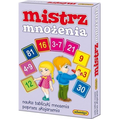 MISTRZ MNOŻENIA - GRA EDUKACYJNA  (ZAB348)