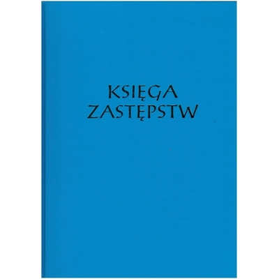 KSIĘGA ZASTĘPSTW (GRA201)