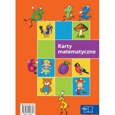 KARTY MATEMATYCZNE-CYFRY Z OBRAZKAMI (MAT189)