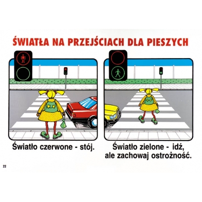 UCZEŃ W RUCHU DROGOWYM ZESTAW PLANSZ/TABLIC   (PLA163)